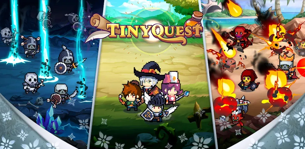 Tiny Quest : Idle RPG capture d'écran 1