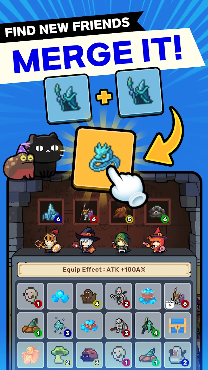 Tiny Quest : Idle RPG capture d'écran 4