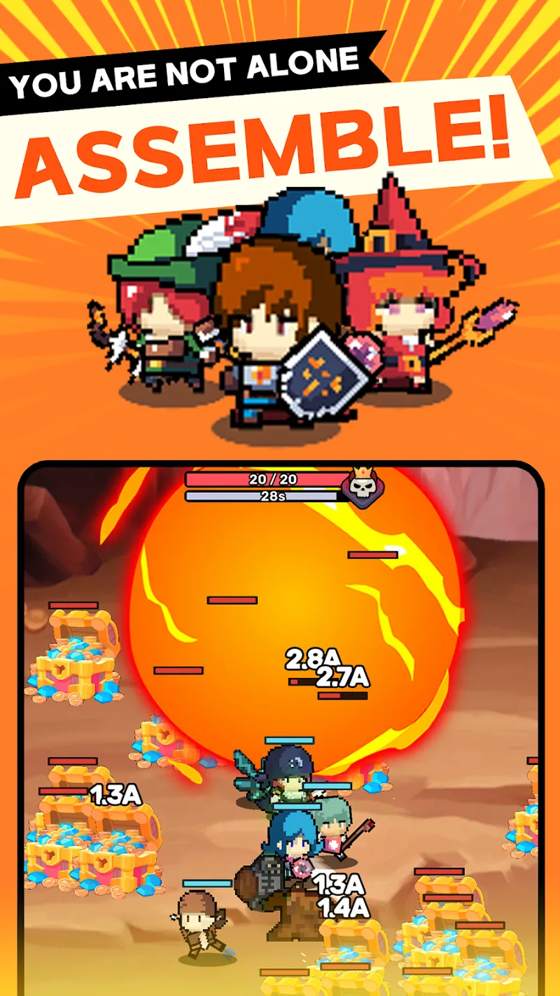 Tiny Quest : Idle RPG capture d'écran 3