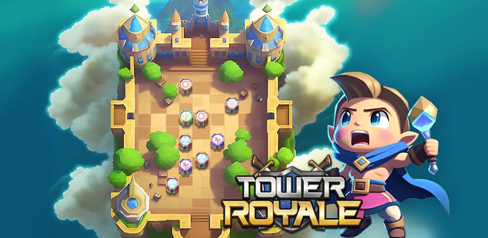 Capture d'Écran 1 de Tower Defense PvP Tower Royale