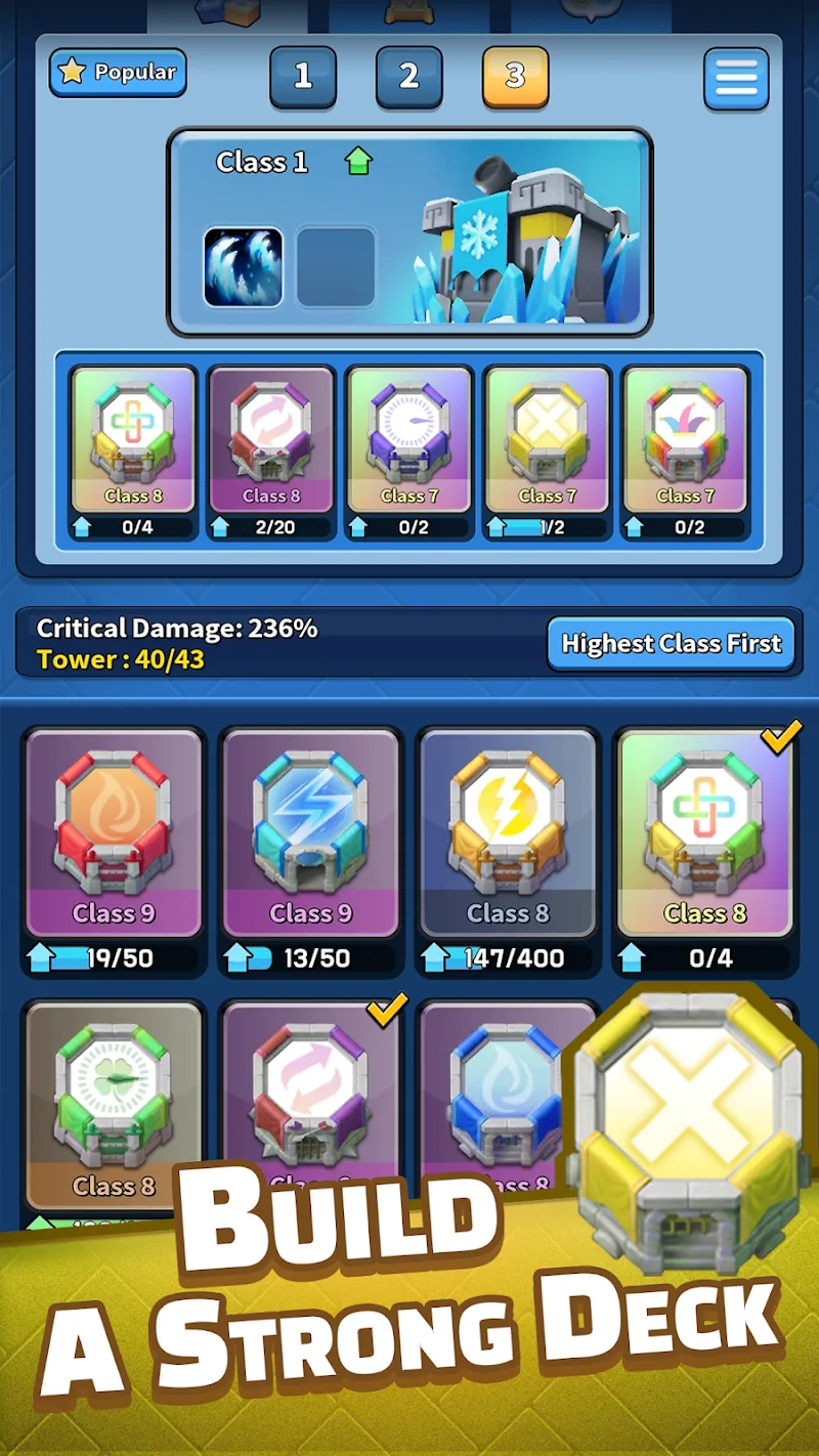 Capture d'Écran 5 de Tower Defense PvP Tower Royale