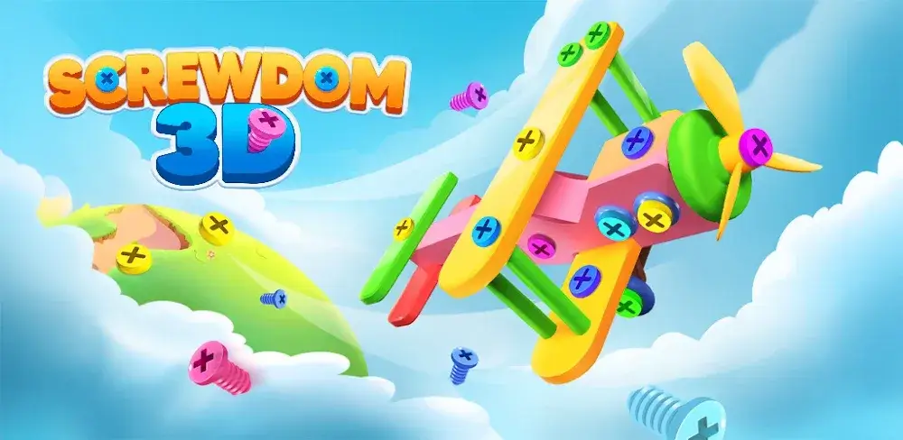 Screwdom 3D gameplay screenshot 1