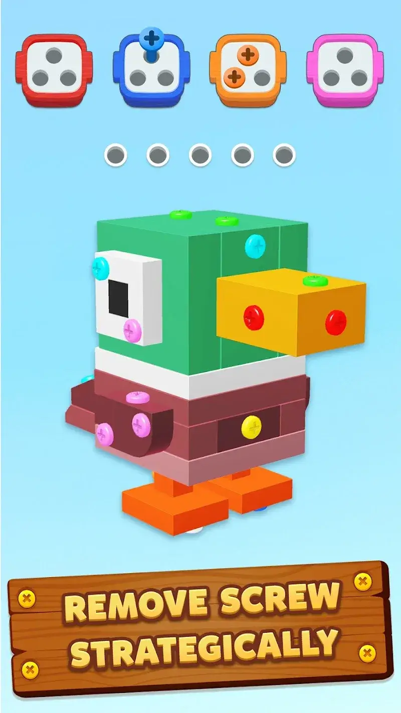 Screwdom 3D gameplay screenshot 4