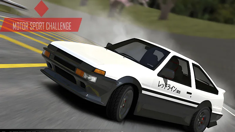 Capture d'écran de gameplay Motor Sport Challenge 6