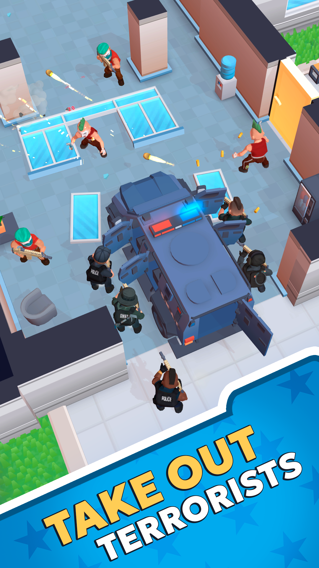 SWAT 2: Hero Squad gameplay screenshot 5