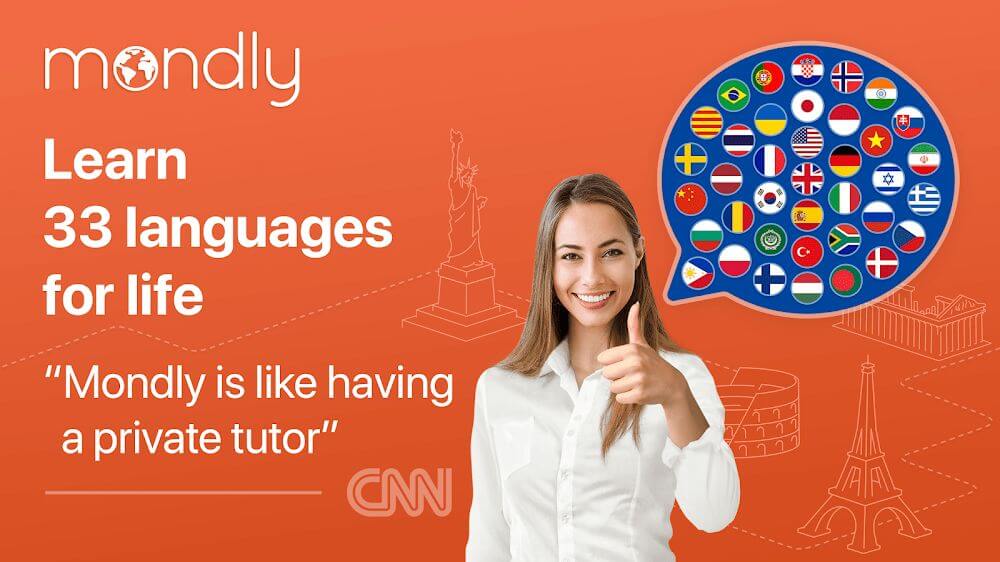 Mondly Languages app screenshot 2