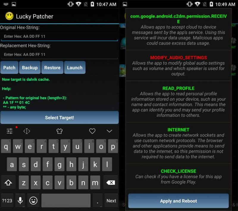 Lucky Patcher ภาพหน้าจอ 6