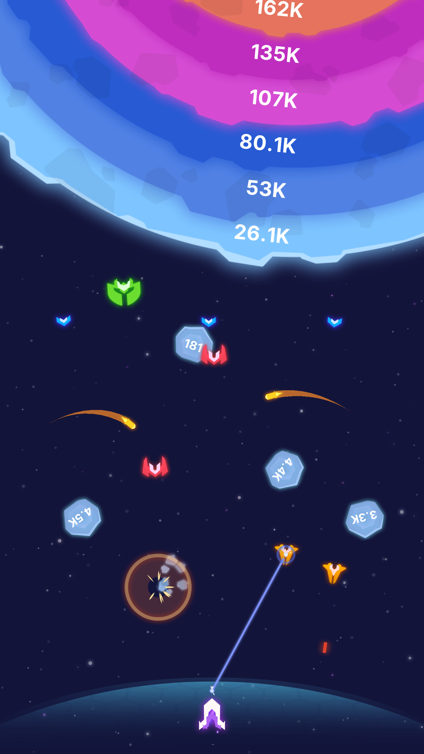 Idle Space Fleet capture d'écran 5